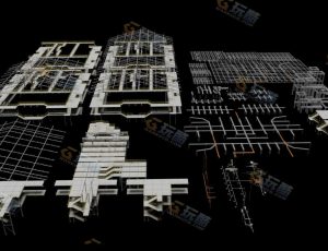 科技工业仓房Blender资产库