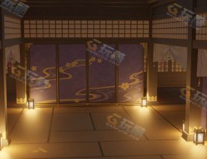 Blender工程源文件—日本老式卧室