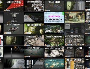 Blender神童兰德格伦项目工程资产库