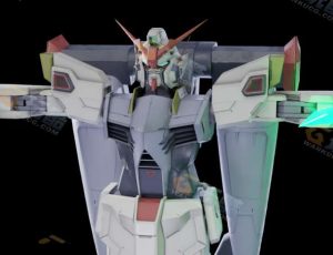 Blender模型—亥伯龙高达