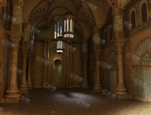 Blender工程源文件—废弃西式宫殿遗迹