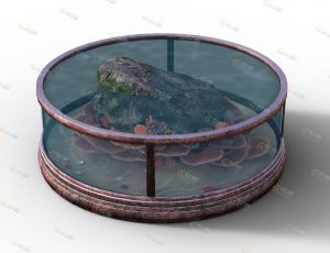 Blender模型—海底岩石堡