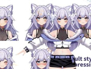 Blender全流程制作三渲二虚拟直播角色