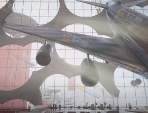 Blender工程源文件—原子之心女机器人场景