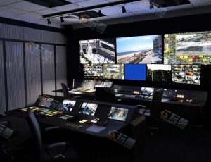 Blender工程源文件—监控室