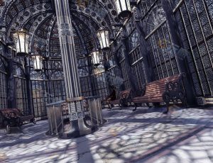 Blender工程源文件—西方老旧休闲室