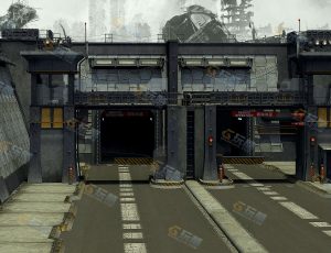 Blender工程源文件—科幻高速路口