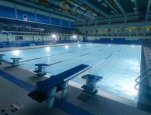 Blender工程源文件—日式室内游泳馆