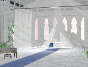 Blender工程源文件—三渲二希腊神殿卧室