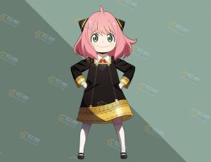 Blender模型—阿尼亚福杰