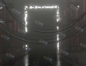 Blender工程源文件—简陋科幻仓库