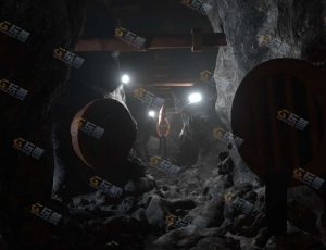 Blender工程源文件—科幻神秘山洞