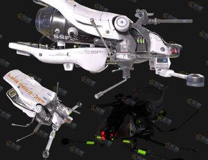 Blender工程源文件—昆虫机器人