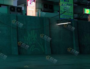 Blender工程源文件—夜晚街道