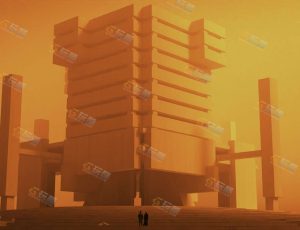 Blender工程源文件—科幻创意结构场景V4