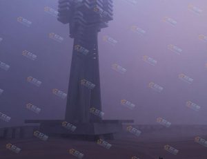 Blender工程源文件—科幻创意结构场景V5