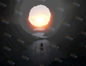 Blender工程源文件—创意大山洞