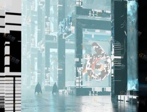 Blender工程源文件—古老科技基地