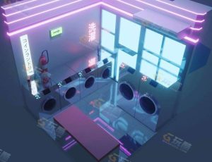 low poly低多边形卡通场景120-Blender工程源文件