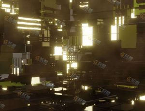 Blender工程源文件—科技置换空间