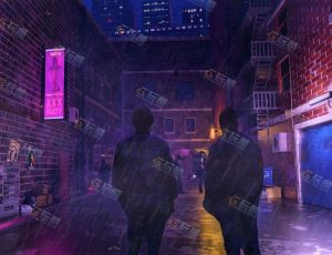 Blender工程源文件—贫民窟贫民街道