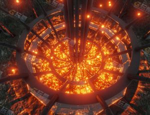 Blender工程源文件—岩浆熔岩矿洞基地