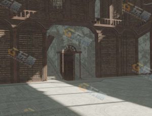 Blender工程源文件—老房子老卧室