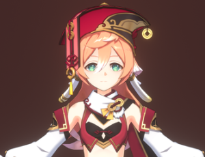 Blender模型—原神燕飞