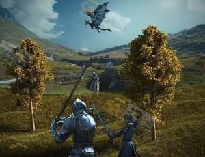 Blender模型—中世纪爵士打斗场景