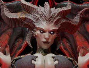 Blender模型—龙族恶魔女王