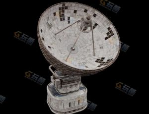 Blender模型—高精度雷达