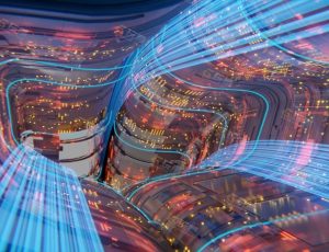 Blender工程源文件—科幻数据隧道