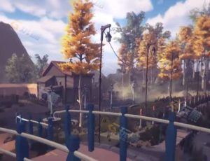 Blender工程源文件—low poly古老村庄大场景