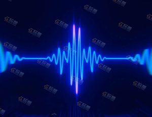 Blender工程源文件—根据音乐生成音波线条动画