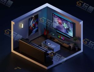 low poly低多边形卡通场景126-Blender工程源文件