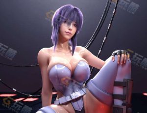 Blender模型—攻壳机动队草薙素子