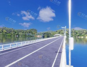 Blender工程源文件—晴朗天气道路