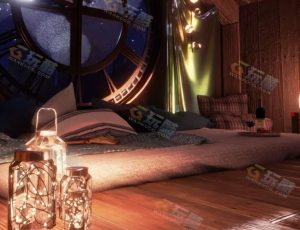 Blender工程源文件—浪漫灯屋