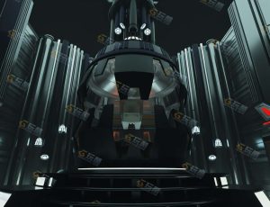 Blender工程源文件—科幻能量启动控制室