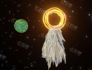 卡通宇宙爆炸热能量特效—Blender工程源文件