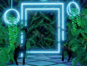 时尚吊灯场景—Blender工程源文件