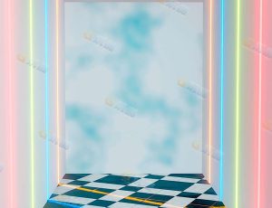 普通光带走廊—Blender工程源文件