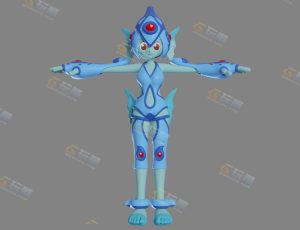 拉纳蒙—Blender模型