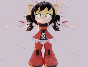 亲爱的猫—Blender模型