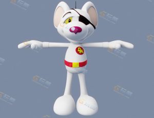 危险老鼠—Blender模型