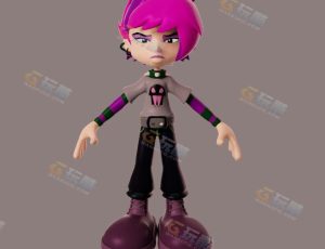 奥菲利亚—Blender模型