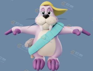 海狮转子—Blender模型