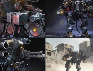 Blender顶尖游戏概念机械硬表面美学PBR建模大师特训营