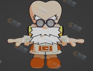 疯狂科学家斯坦—Blender模型