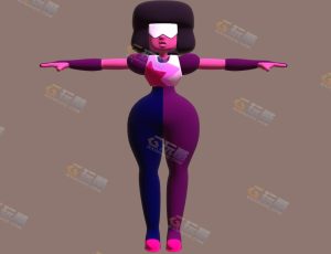 石榴石—Blender模型